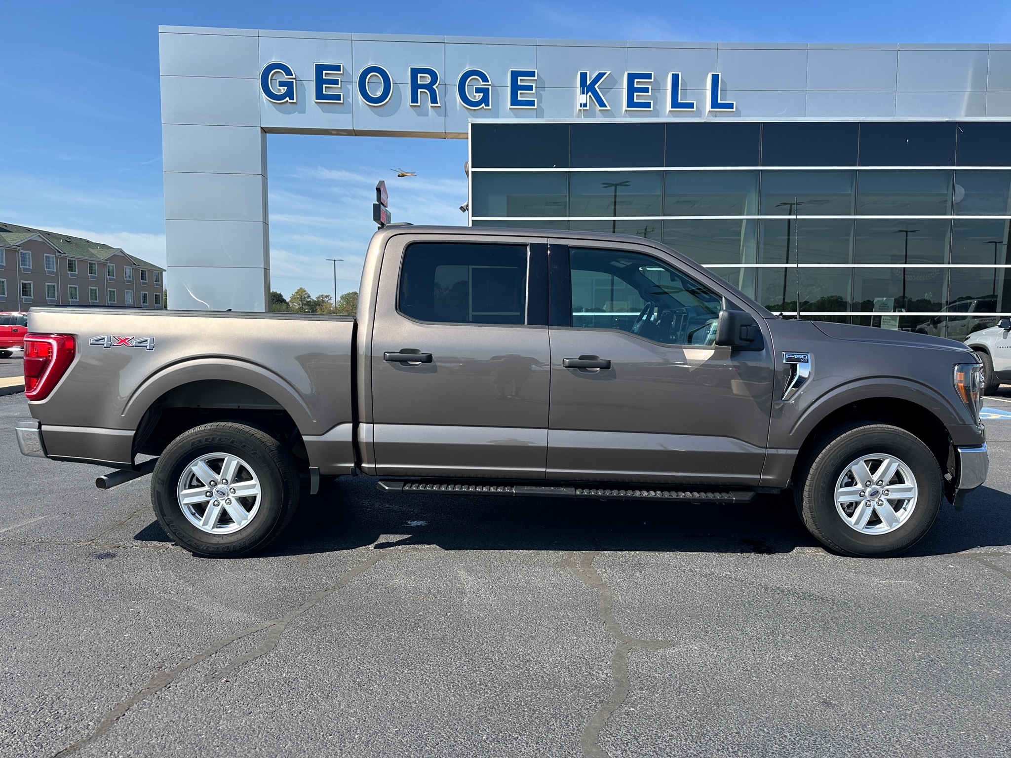 Used 2023 Ford F-150 XLT with VIN 1FTFW1E85PFB87594 for sale in Little Rock