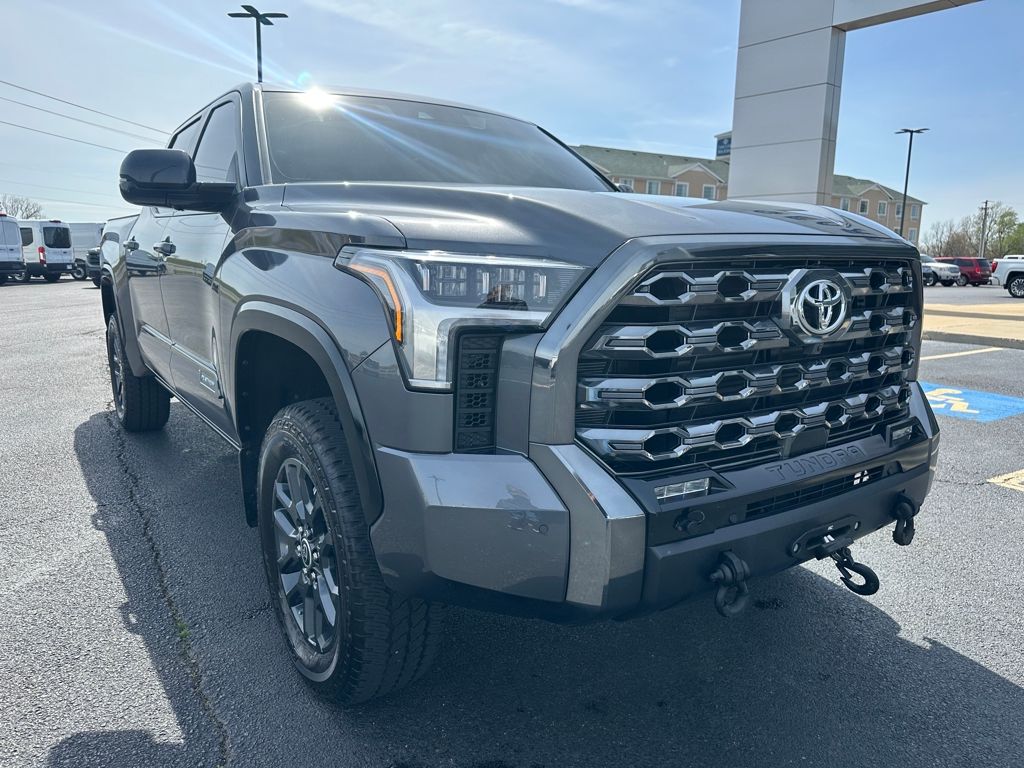 Certified 2026 Toyota Tundra Platinum with VIN 5TFNA5DB6TX361305 for sale in Little Rock