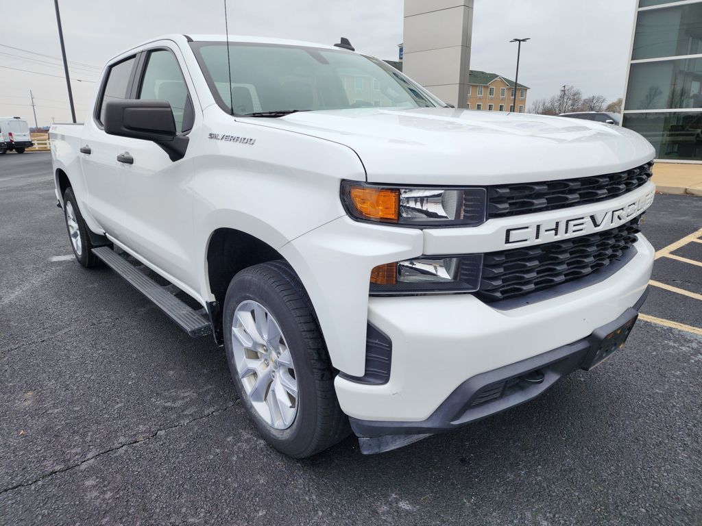 Certified 2020 Chevrolet Silverado 1500 Custom with VIN 3GCPYBEK1LG428267 for sale in Little Rock