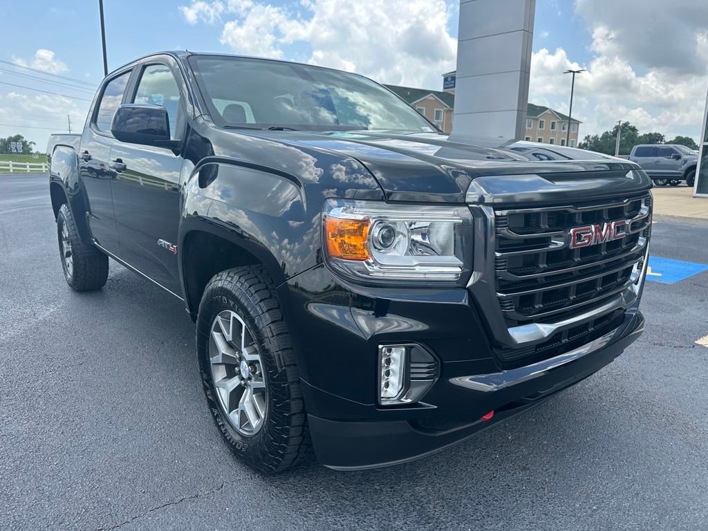 Certified 2022 GMC Canyon AT4 with VIN 1GTG6FEN0N1264535 for sale in Little Rock