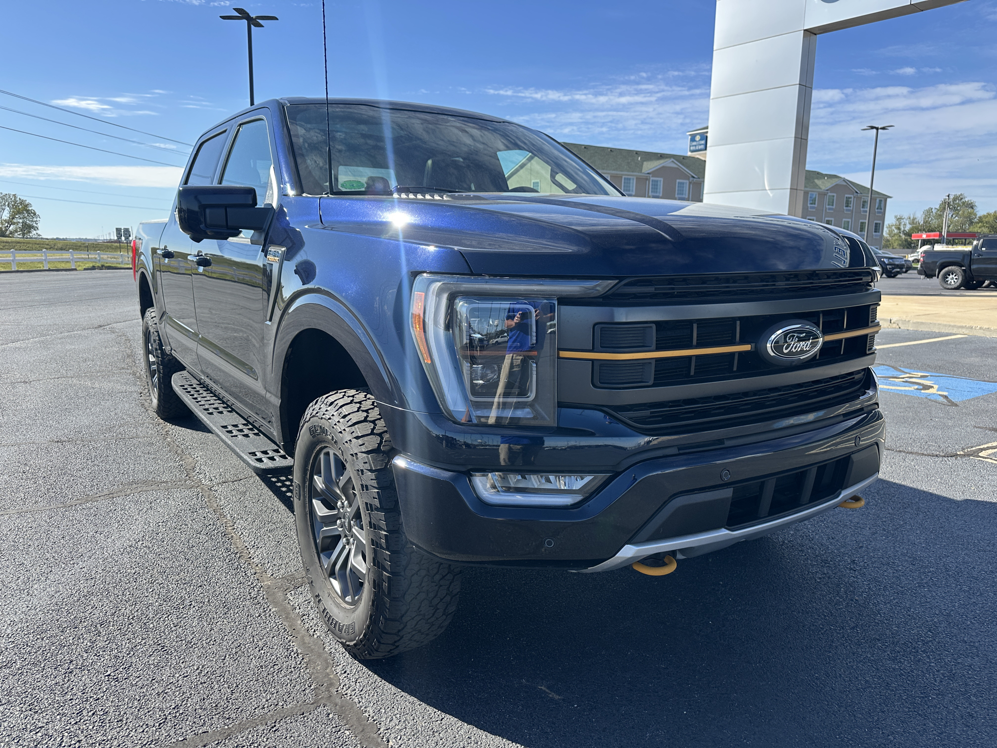 Used 2023 Ford F-150 Tremor with VIN 1FTEW1E89PFA08467 for sale in Little Rock