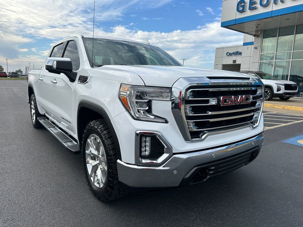 Used 2020 GMC Sierra 1500 SLT with VIN 3GTU9DEL8LG171077 for sale in Little Rock