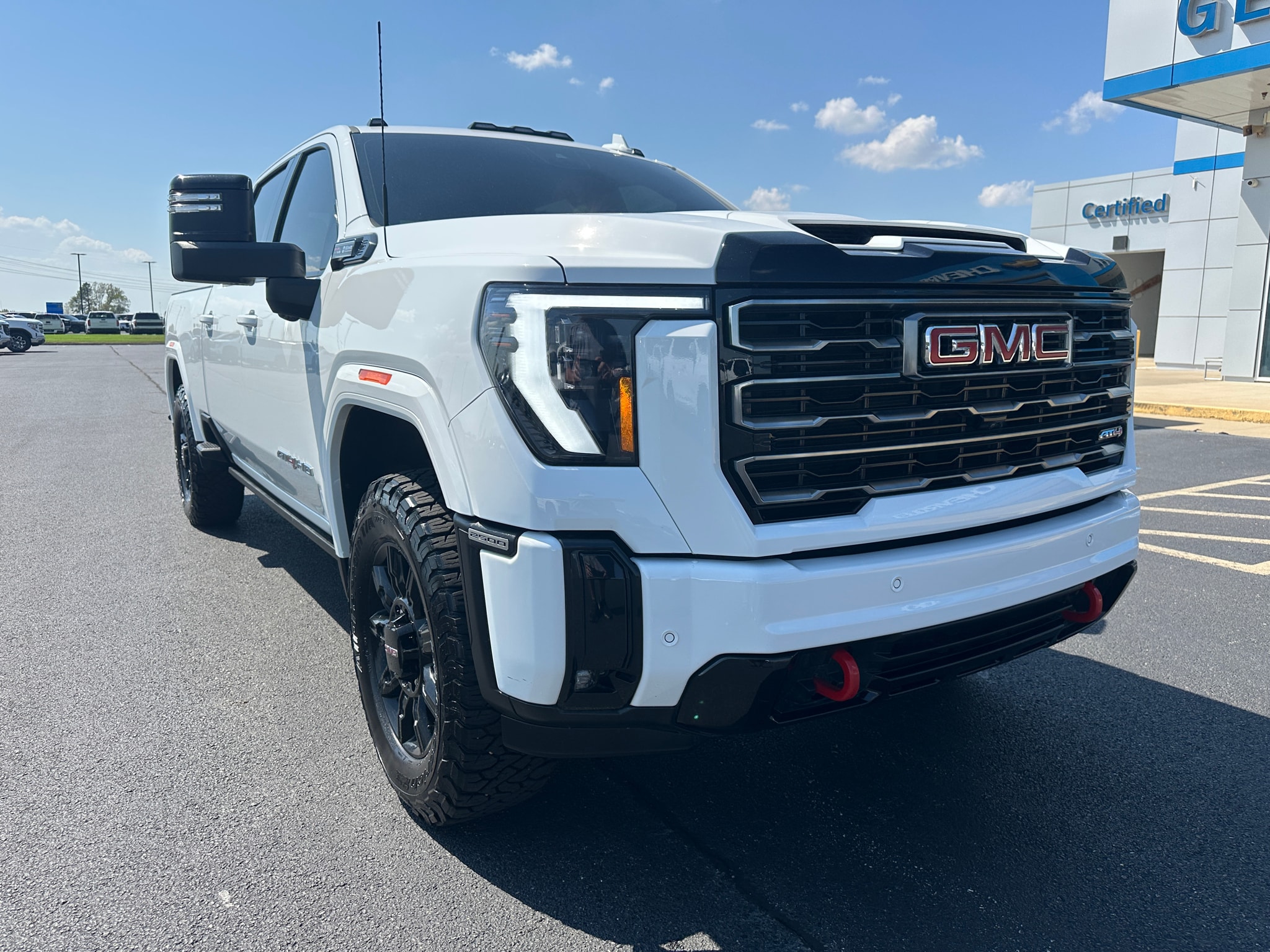 Used 2025 GMC Sierra 2500HD AT4 with VIN 1GT4UPE79SF193074 for sale in Little Rock