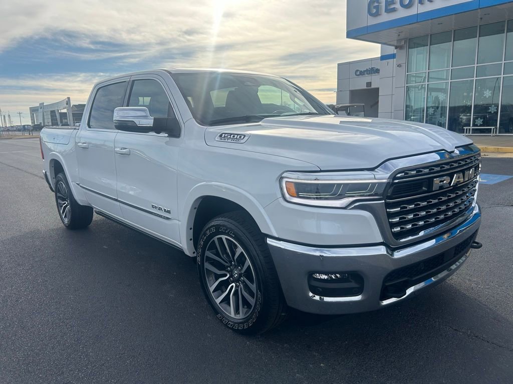 Used 2025 RAM Ram 1500 Pickup Limited with VIN 1C6SRFHP7SN582579 for sale in Little Rock