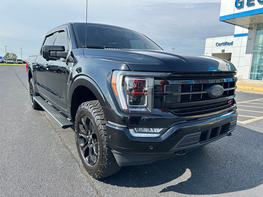 Used 2023 Ford F-150 Platinum with VIN 1FTFW1E80PFA78802 for sale in Little Rock