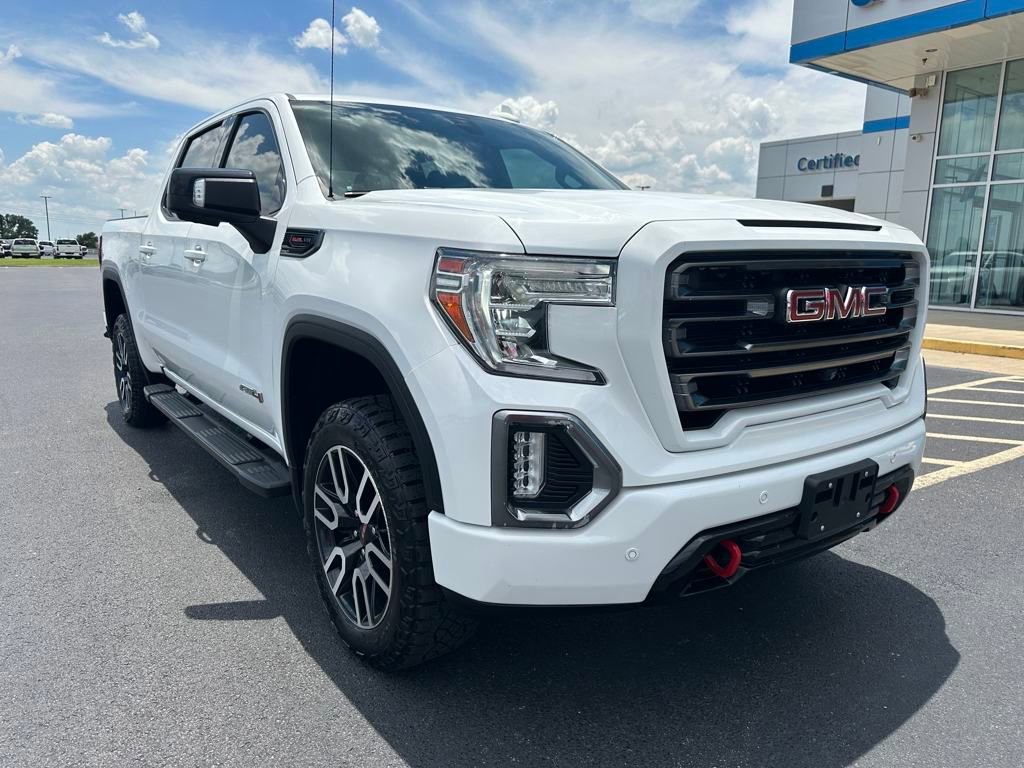 Used 2021 GMC Sierra 1500 AT4 with VIN 1GTP9EEL1MZ300796 for sale in Little Rock
