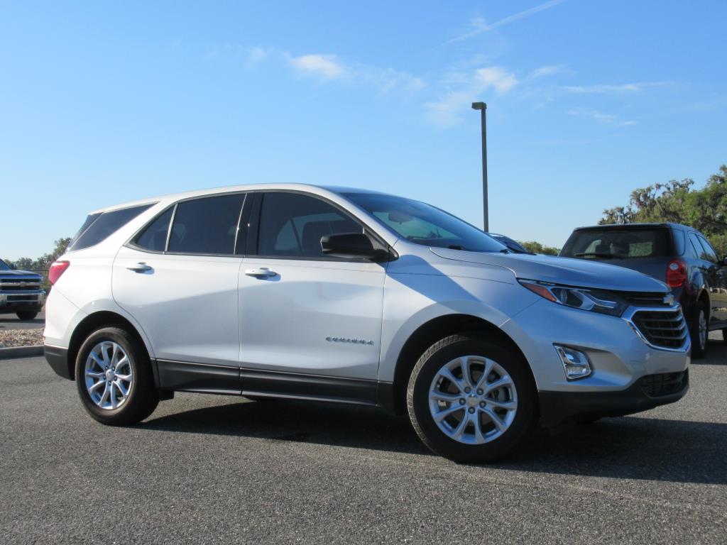 Used 2019 Chevrolet Equinox LS with VIN 3GNAXHEV7KS640535 for sale in Wildwood, FL