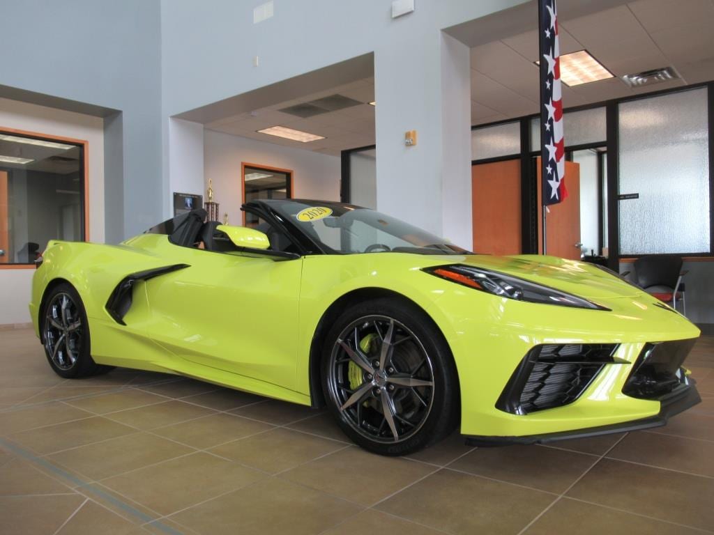 Used 2020 Chevrolet Corvette 3LT with VIN 1G1Y83D45L5112335 for sale in Wildwood, FL