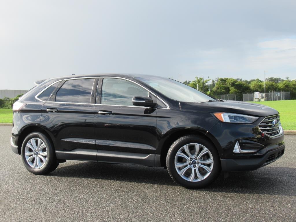 Used 2020 Ford Edge Titanium with VIN 2FMPK3K91LBA45534 for sale in Wildwood, FL