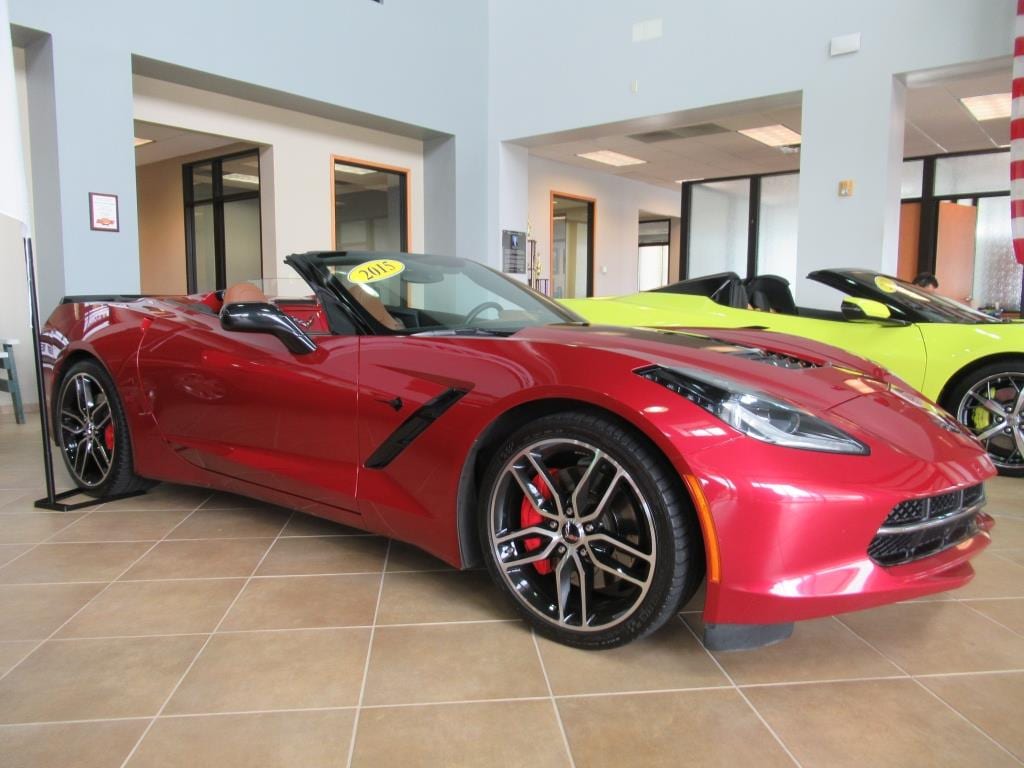 Used 2015 Chevrolet Corvette Z51 with VIN 1G1YM3D78F5116311 for sale in Wildwood, FL