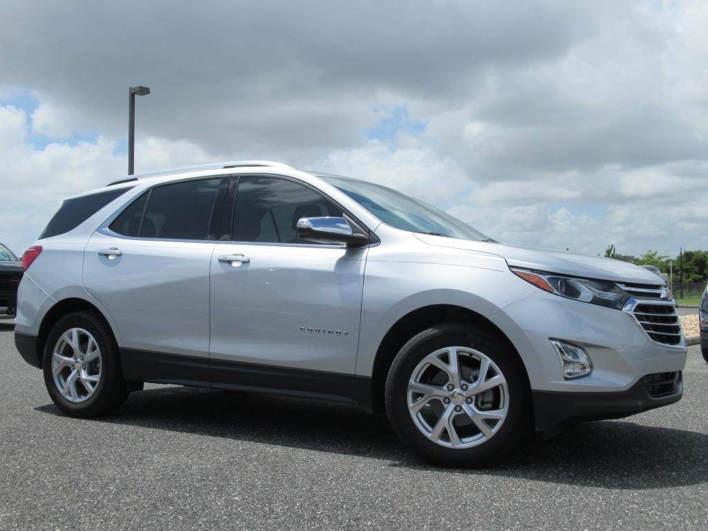 Used 2020 Chevrolet Equinox Premier with VIN 3GNAXNEV8LS640642 for sale in Wildwood, FL