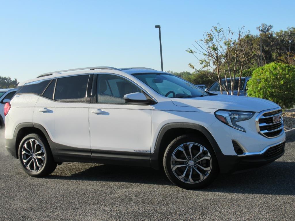 Used 2018 GMC Terrain SLT with VIN 3GKALPEX4JL221569 for sale in Wildwood, FL