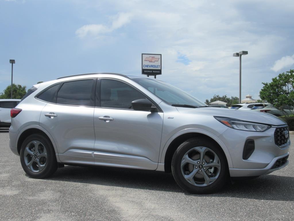 Used 2023 Ford Escape ST-Line with VIN 1FMCU0MN1PUB16989 for sale in Wildwood, FL