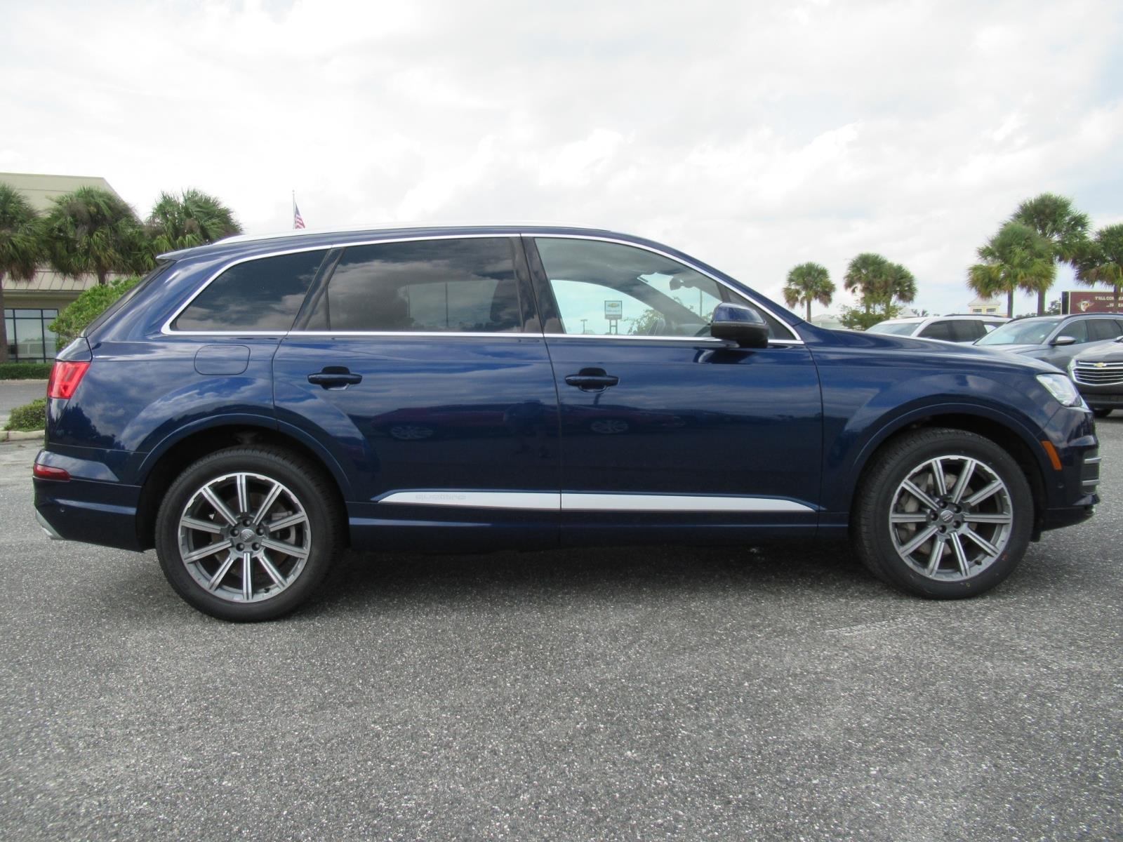 Used 2019 Audi Q7 Premium Plus with VIN WA1LAAF74KD042343 for sale in Wildwood, FL