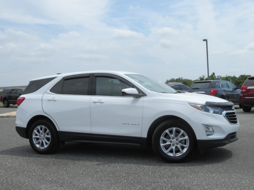 Used 2020 Chevrolet Equinox LT with VIN 3GNAXKEV0LS693141 for sale in Wildwood, FL