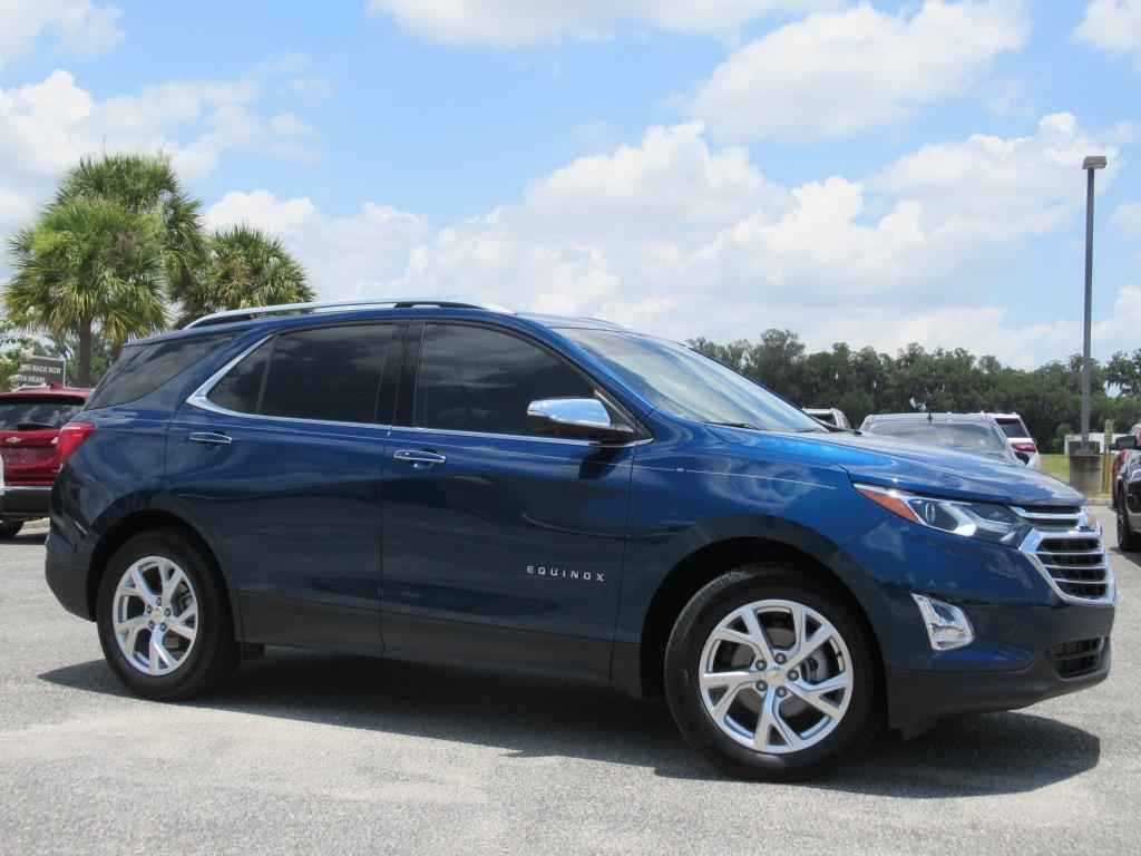 Used 2021 Chevrolet Equinox Premier with VIN 2GNAXNEV6M6131536 for sale in Wildwood, FL