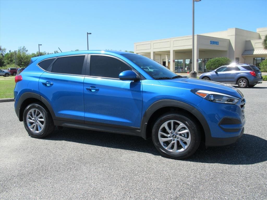 Used 2018 Hyundai Tucson SE with VIN KM8J23A45JU784697 for sale in Wildwood, FL