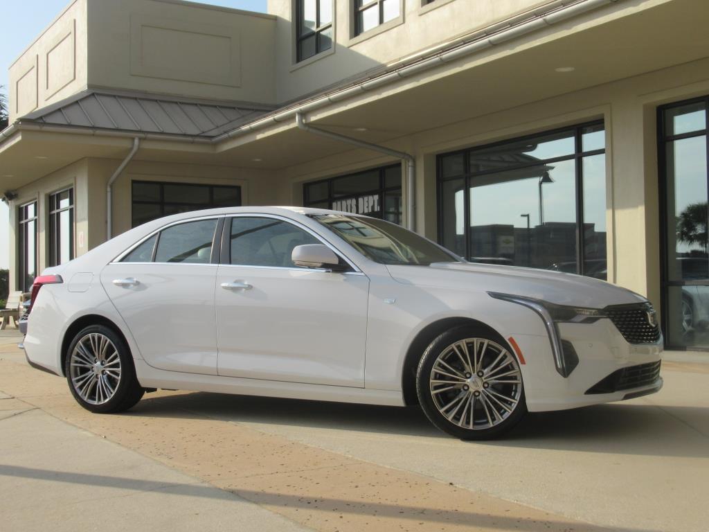 Used 2025 Cadillac CT4 Premium Luxury with VIN 1G6DB5RK3S0111600 for sale in Wildwood, FL