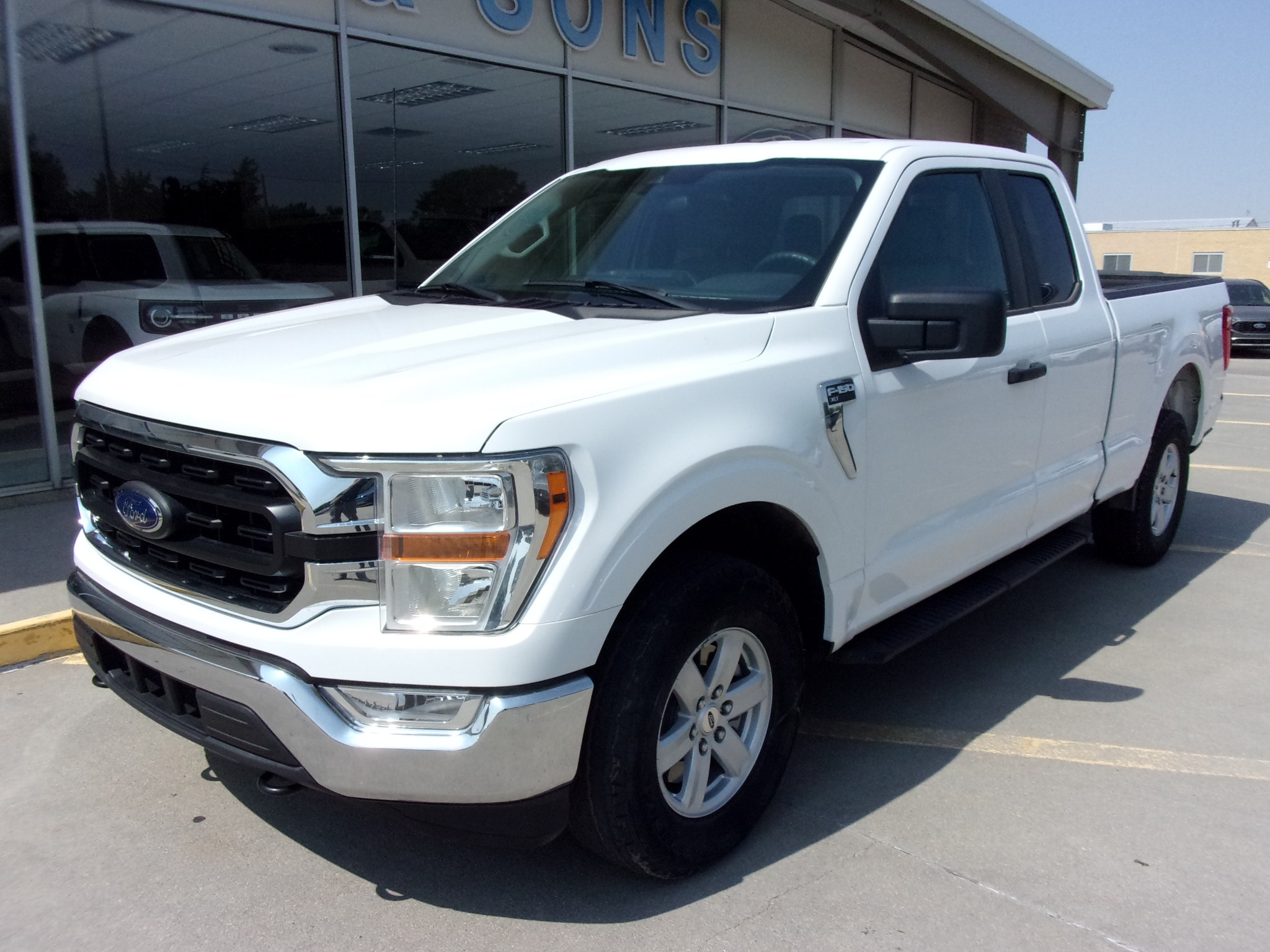 Used 2021 Ford F-150 XL with VIN 1FTEX1EP3MKE69364 for sale in Colby, KS