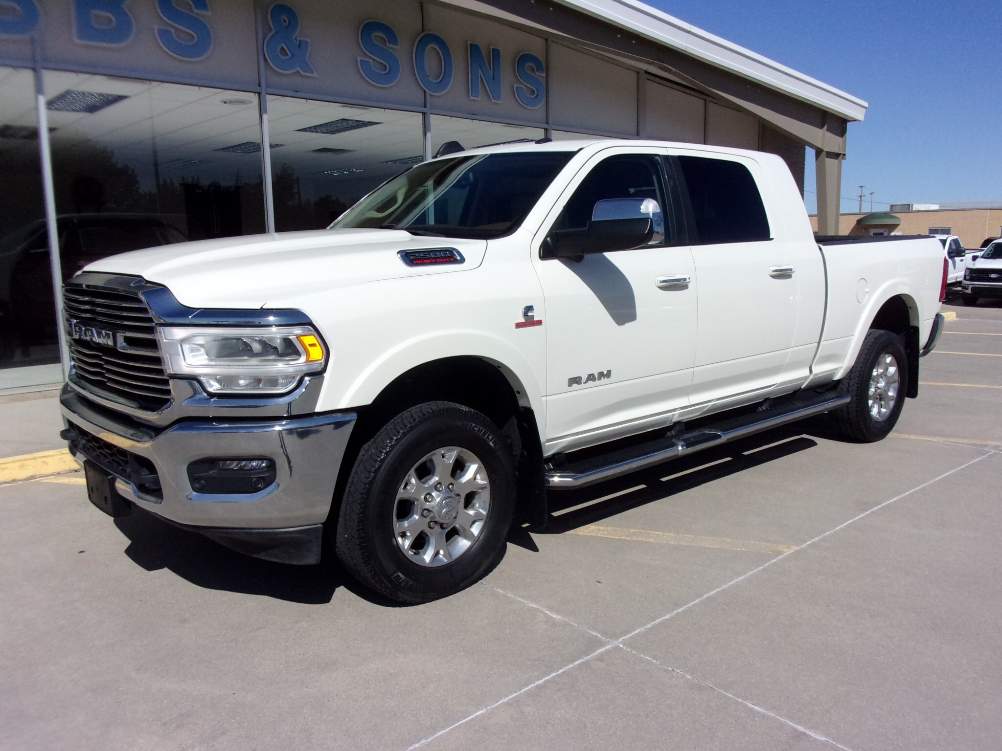 Used 2021 RAM Ram 2500 Pickup Laramie with VIN 3C6UR5NL2MG592940 for sale in Colby, KS