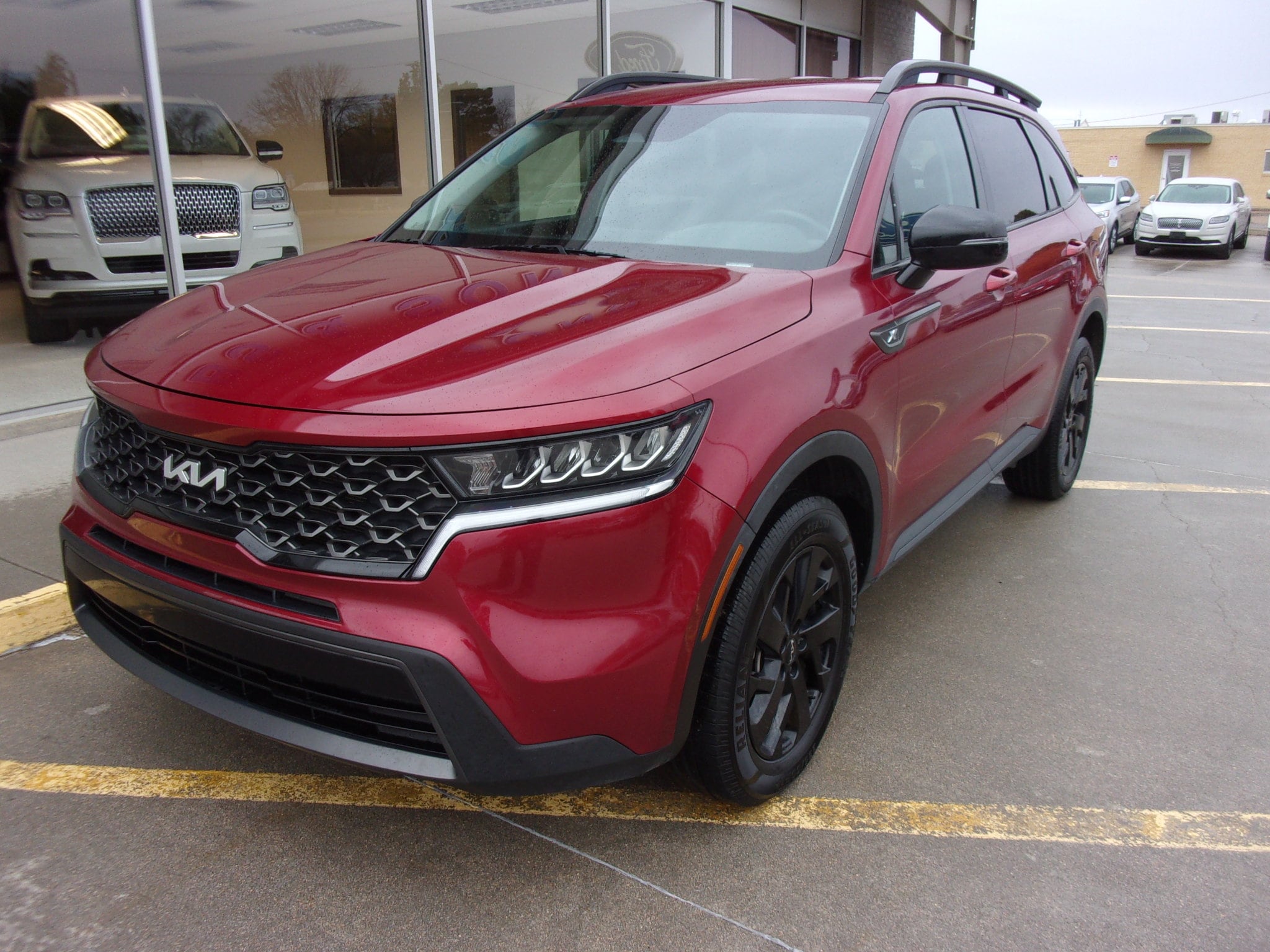 Used 2022 Kia Sorento X-Line S with VIN 5XYRLDLC0NG085094 for sale in Colby, KS
