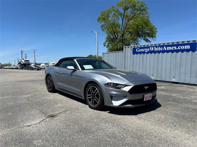 Used 2022 Ford Mustang EcoBoost with VIN 1FATP8UH3N5101623 for sale in Ames, IA