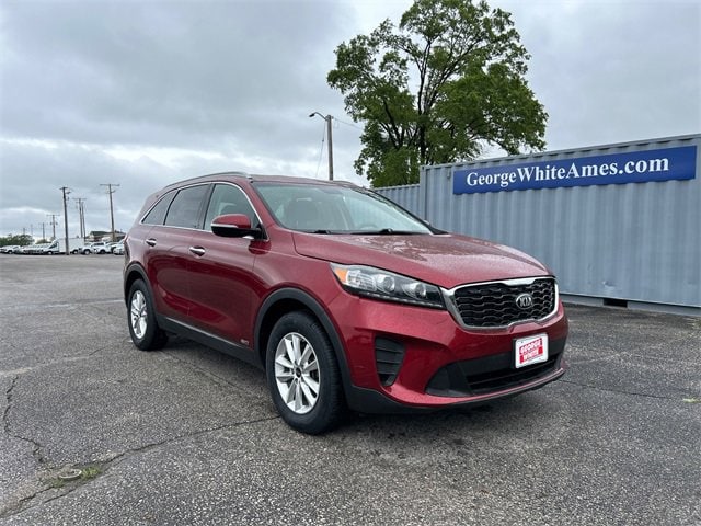 Used 2019 Kia Sorento LX with VIN 5XYPGDA37KG468511 for sale in Ames, IA