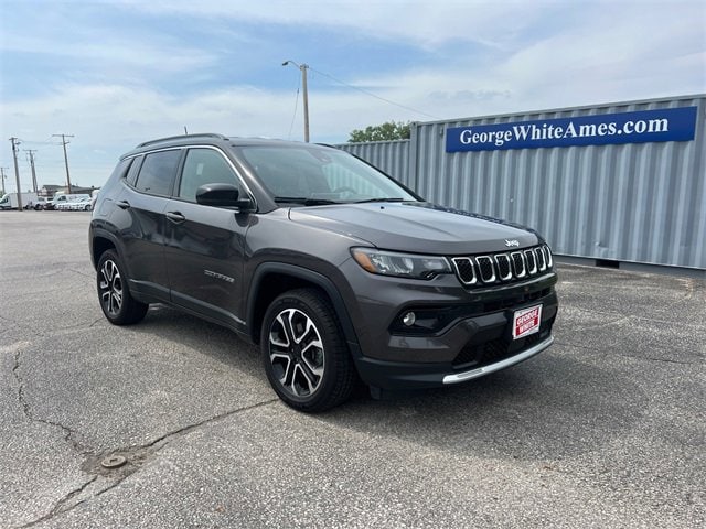 Used 2023 Jeep Compass Limited with VIN 3C4NJDCN9PT519949 for sale in Ames, IA