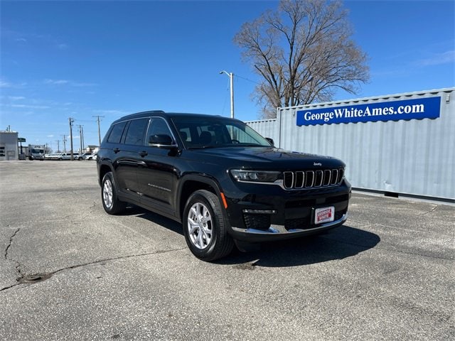Used 2022 Jeep Grand Cherokee L Limited with VIN 1C4RJKBG0N8547708 for sale in Ames, IA