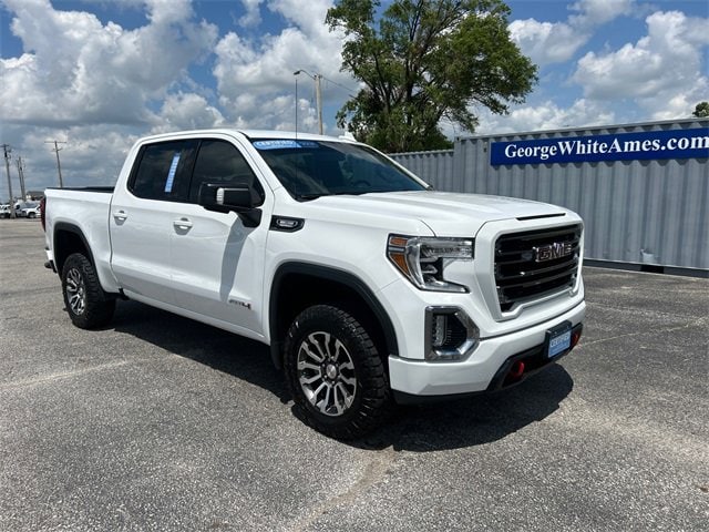 Certified 2021 GMC Sierra 1500 AT4 with VIN 3GTU9EET5MG149352 for sale in Ames, IA