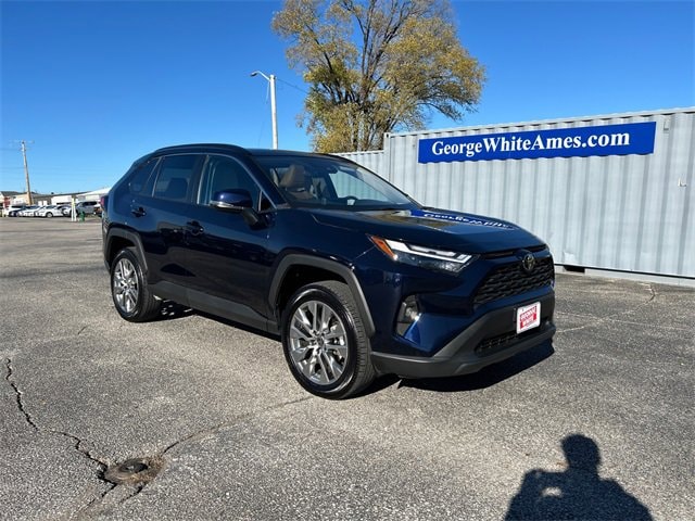 Used 2024 Toyota RAV4 XLE Premium with VIN 2T3A1RFVXRW437005 for sale in Ames, IA