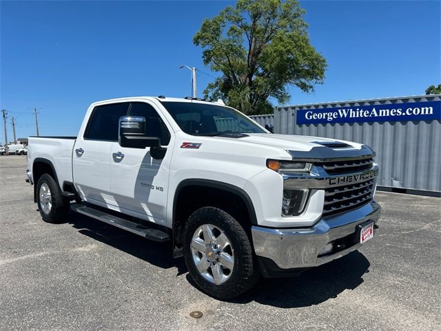 Used 2022 Chevrolet Silverado 2500HD LTZ with VIN 1GC4YPEY7NF116320 for sale in Ames, IA