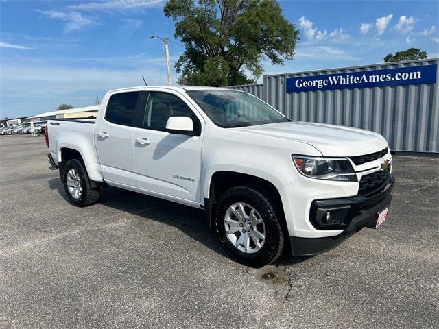 Used 2022 Chevrolet Colorado LT with VIN 1GCGTCEN8N1116172 for sale in Ames, IA