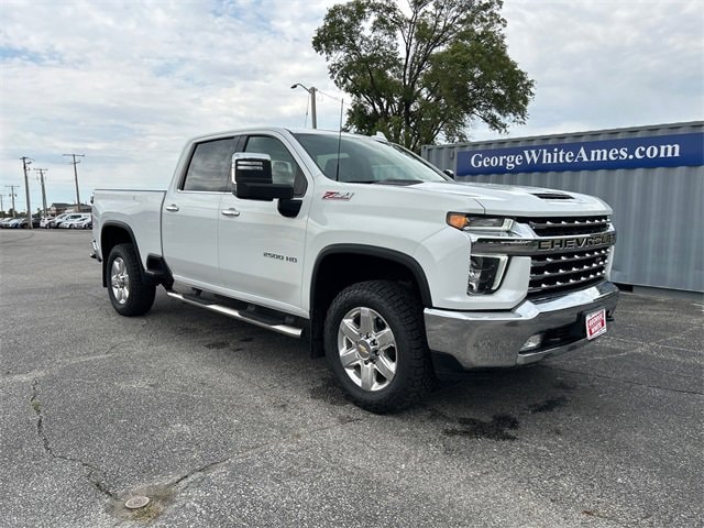 Used 2021 Chevrolet Silverado 2500HD LTZ with VIN 1GC1YPE78MF236393 for sale in Ames, IA