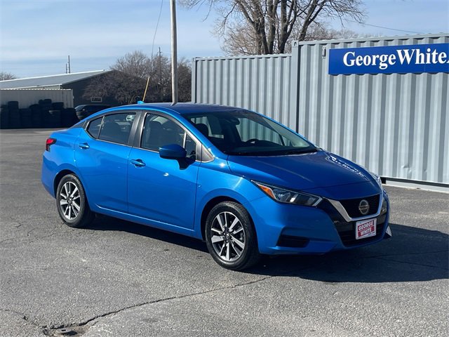 Used 2021 Nissan Versa Sedan SV with VIN 3N1CN8EV3ML860732 for sale in Ames, IA