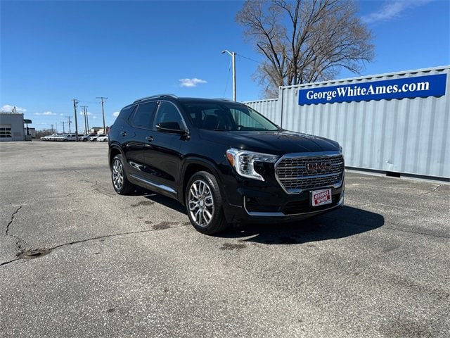Used 2023 GMC Terrain Denali with VIN 3GKALXEG8PL124366 for sale in Ames, IA