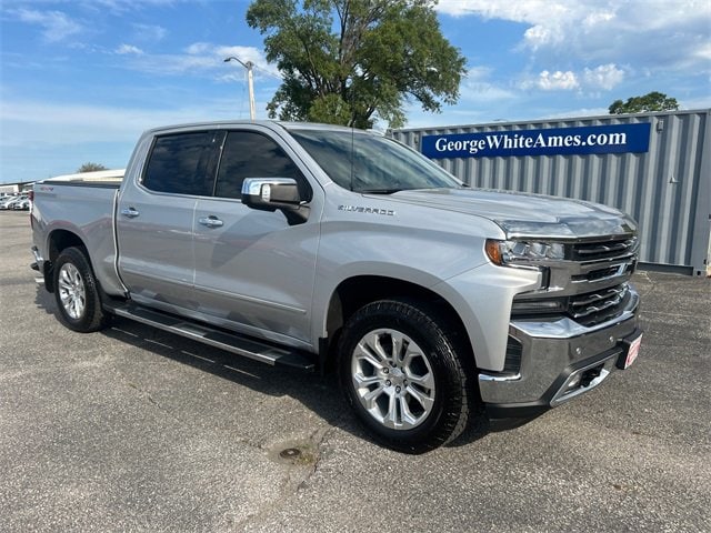 Used 2021 Chevrolet Silverado 1500 LTZ with VIN 1GCUYGED8MZ169652 for sale in Ames, IA