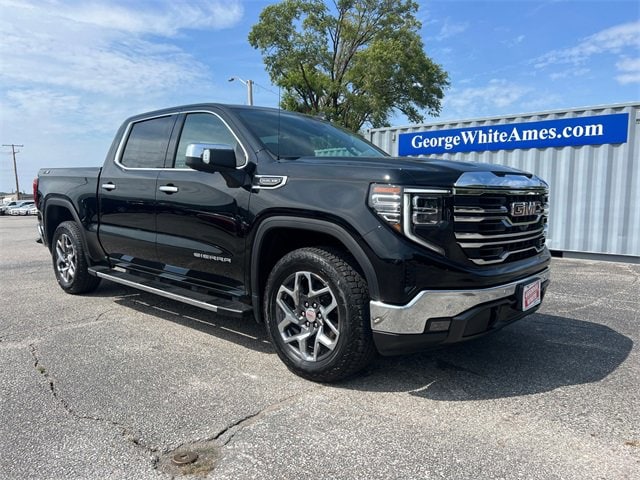 Used 2023 GMC Sierra 1500 SLT with VIN 3GTUUDEDXPG289063 for sale in Ames, IA