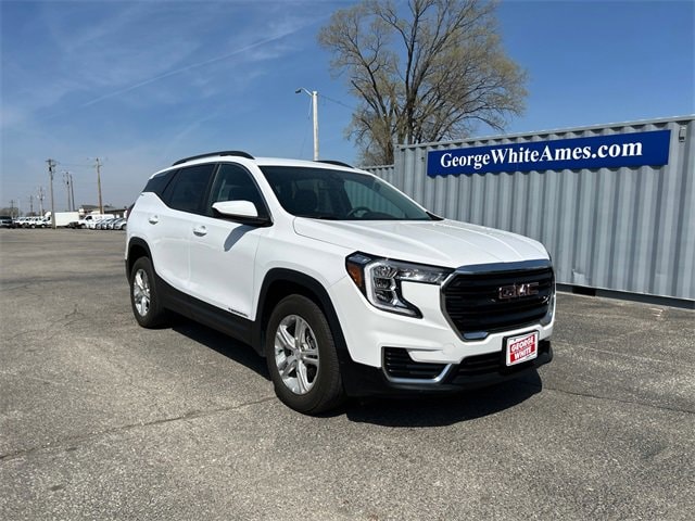 Used 2022 GMC Terrain SLE with VIN 3GKALTEV8NL255477 for sale in Ames, IA