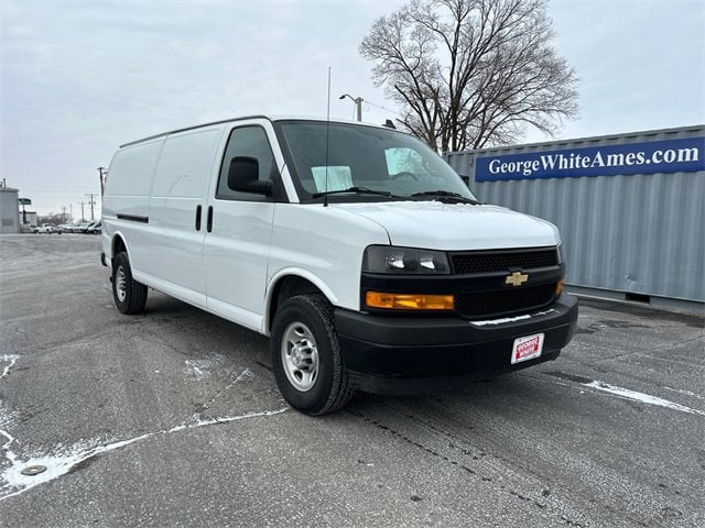 Used 2023 Chevrolet Express Cargo Work Van with VIN 1GCWGBFP5P1172972 for sale in Ames, IA