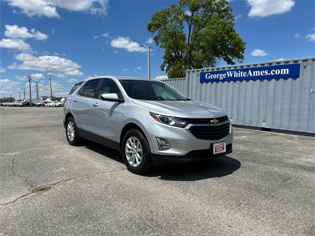Used 2021 Chevrolet Equinox LT with VIN 3GNAXTEVXML393687 for sale in Ames, IA