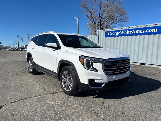 Used 2023 GMC Terrain SLT with VIN 3GKALVEGXPL185223 for sale in Ames, IA