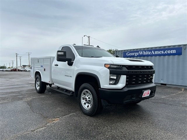 Used 2022 Chevrolet Silverado 3500HD Work Truck with VIN 1GB3YSE70NF350809 for sale in Ames, IA