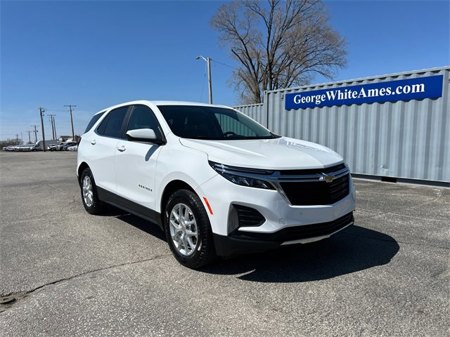 Used 2024 Chevrolet Equinox LT with VIN 3GNAXUEG2RS158978 for sale in Ames, IA