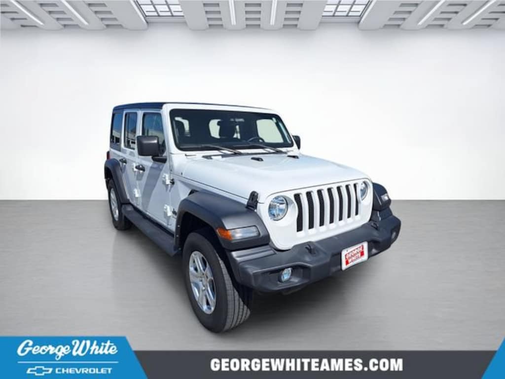 Used 2023 Jeep Wrangler 4-Door Sport S 4x4 SUV