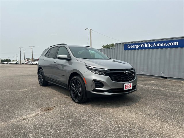 Used 2024 Chevrolet Equinox RS with VIN 3GNAXWEG7RL236967 for sale in Ames, IA