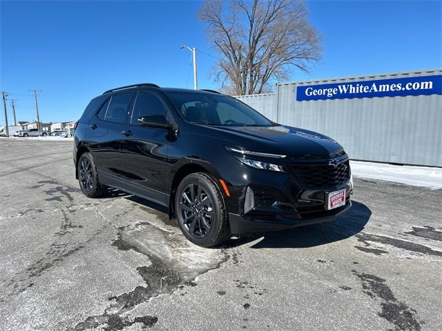 Used 2024 Chevrolet Equinox RS with VIN 3GNAXWEG6RL106789 for sale in Ames, IA