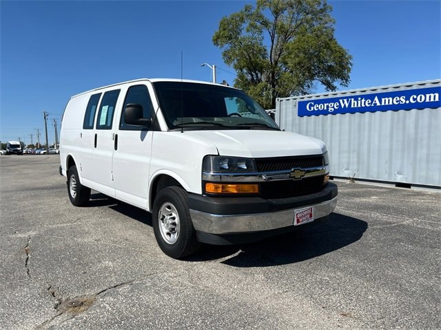 Used 2022 Chevrolet Express Cargo Work Van with VIN 1GCWGAF74N1194680 for sale in Ames, IA