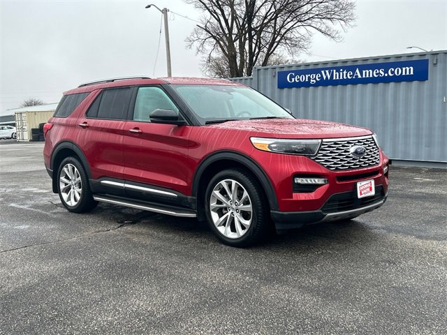 Used 2023 Ford Explorer Platinum with VIN 1FM5K8HCXPGB34881 for sale in Ames, IA
