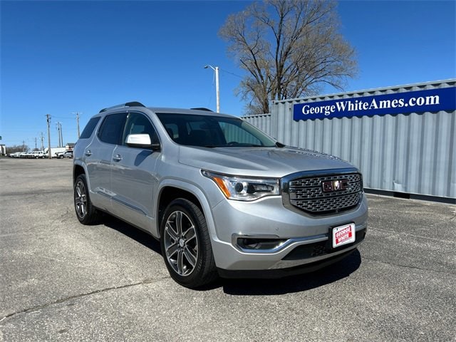 Used 2018 GMC Acadia Denali with VIN 1GKKNXLS2JZ108475 for sale in Ames, IA